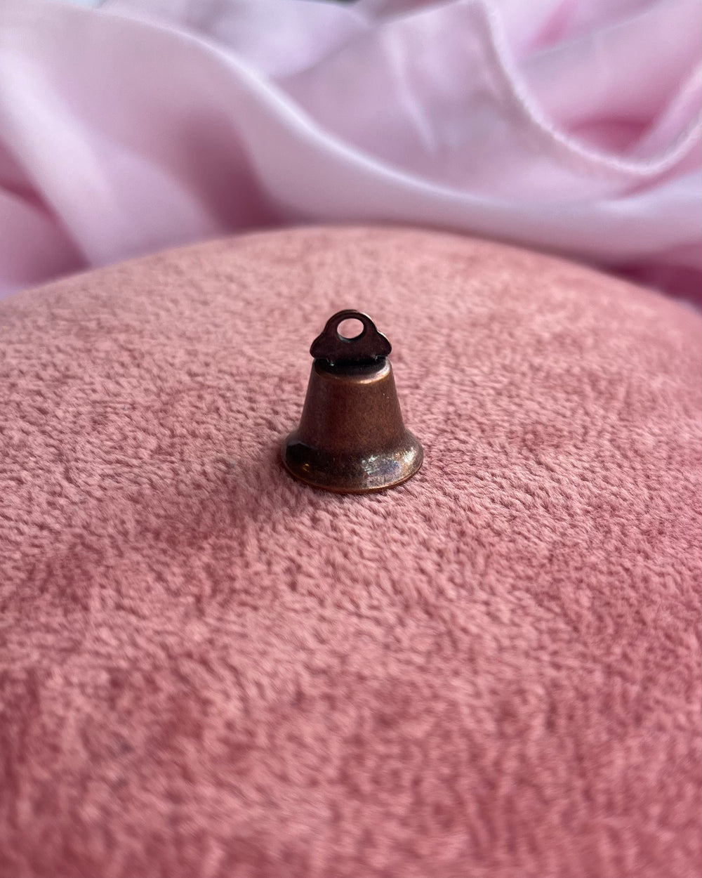 Gold Antique Bell Charm