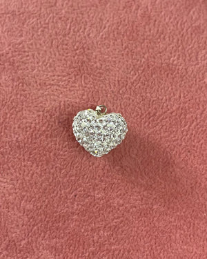Crystal Heart Charm Crystal Heart Charm