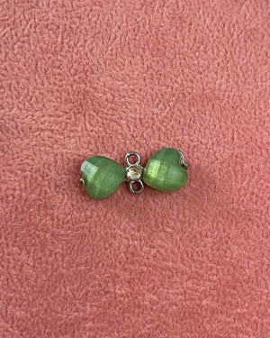 Green Hearts Charm Green Hearts Charm