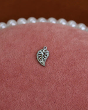Small Silver Leaf Charm Small Silver Leaf Charm
