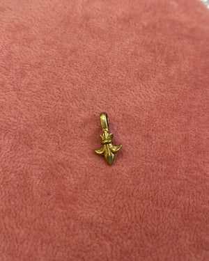 Gold Fleur-de-lis Charm Gold Fleur-de-lis Charm