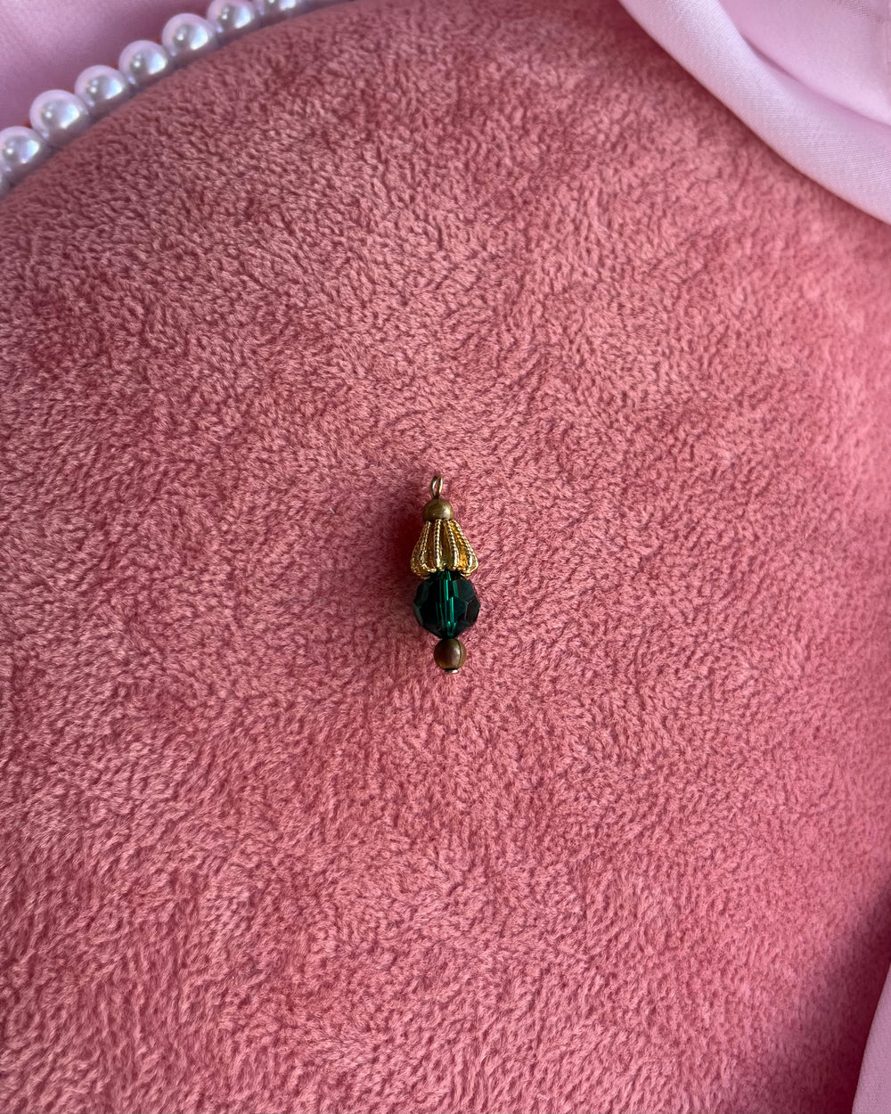 Green & Gold Charm
