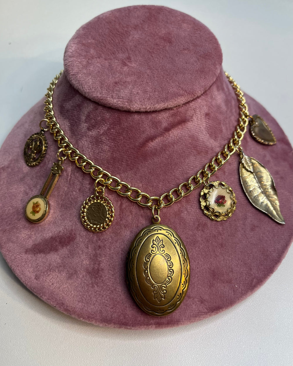 Locket of Mine Vintage Charm Necklace