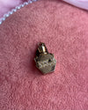 Gold Perfume Bottle Charm