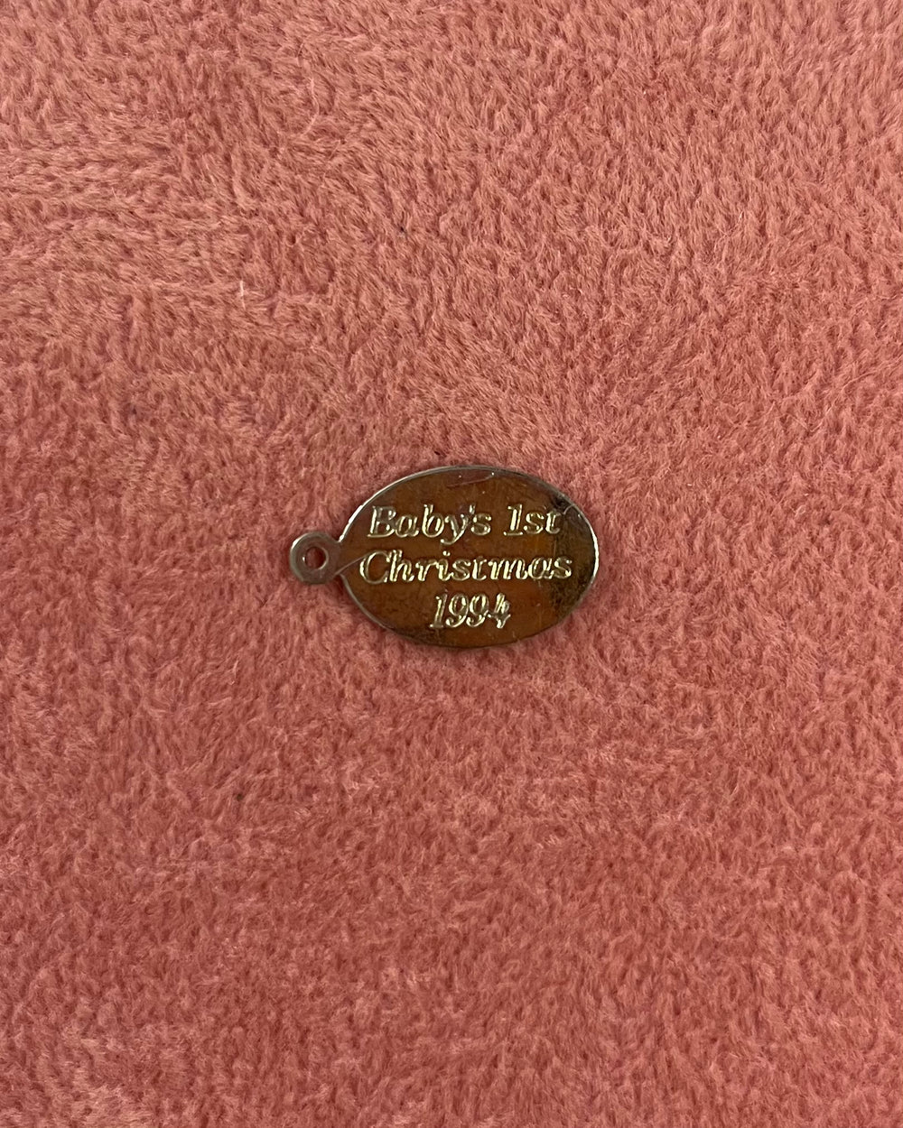 Baby's 1st Christmas 1994 Gold Charm