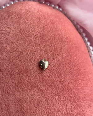 Small Gold Heart Charm Small Gold Heart Charm