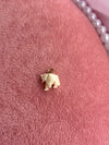 White Elephant Small Charm