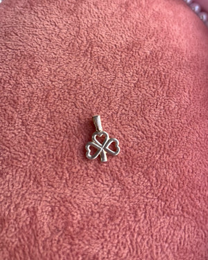 Silver Four-Leaf Clover Silver Four-Leaf Clover