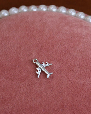 Airplane Silver Charm Airplane Silver Charm