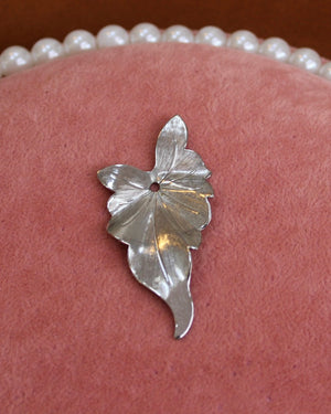 Large Silver Leaf Charm Large Silver Leaf Charm