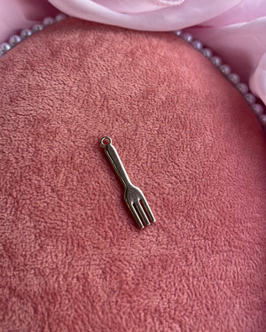 Silver Fork Charm Silver Fork Charm