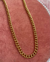 Medium Gold Curb Chain