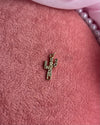 Gold Cactus Charm