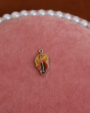Fall Leaf Gold Charm Fall Leaf Gold Charm