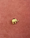 Small White Elephant Charm