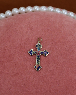 Mutli-Color Cross Charm Mutli-Color Cross Charm
