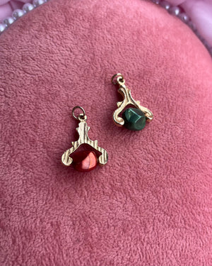 Gold Stone Charm Gold Stone Charm