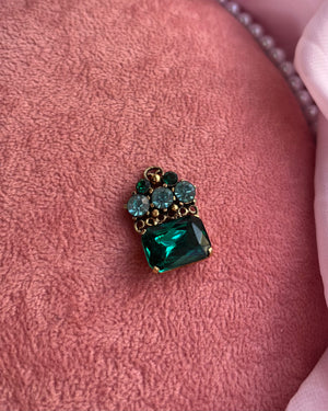 Large Green Crystals Charm Large Green Crystals Charm