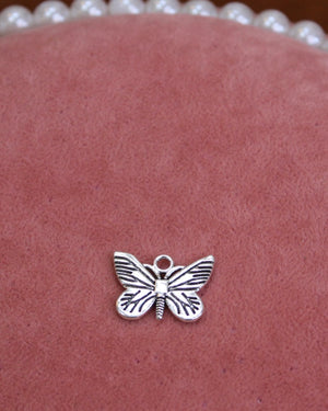 Silver Butterfly Charm Silver Butterfly Charm