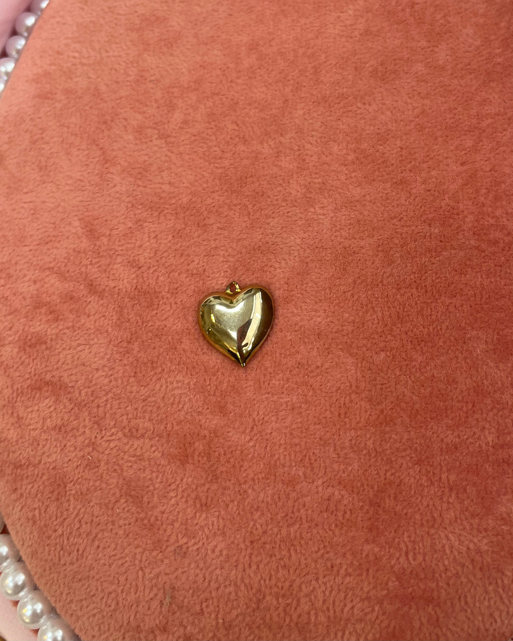 Gold Heart Charm