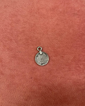 Silver Circle Charm Silver Circle Charm