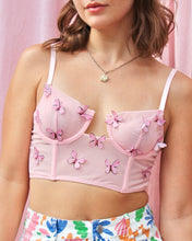 Load image into Gallery viewer, PINK FESTIVAL FAIRY BUTTERFLY CORSET
