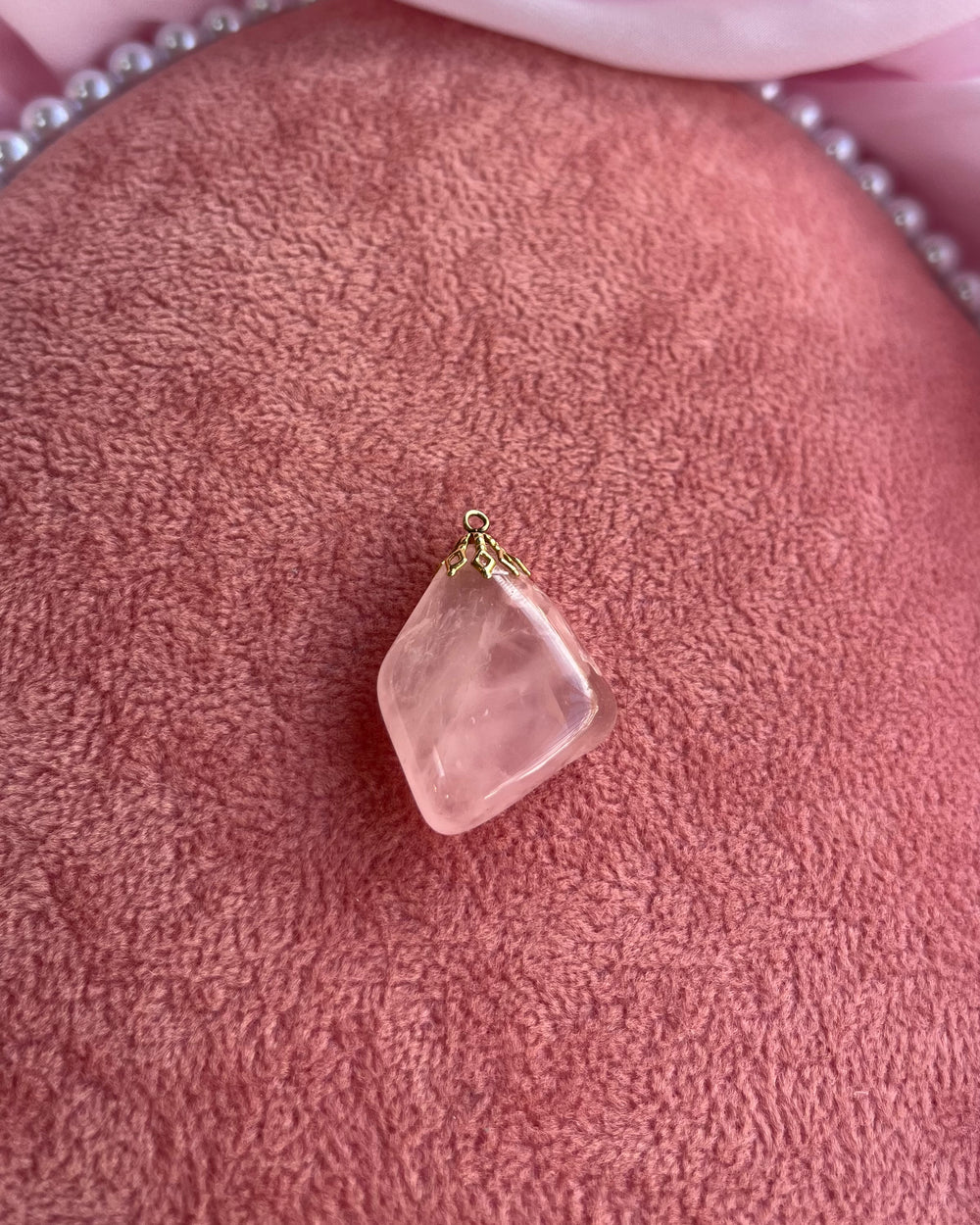 Pink Stone Charm