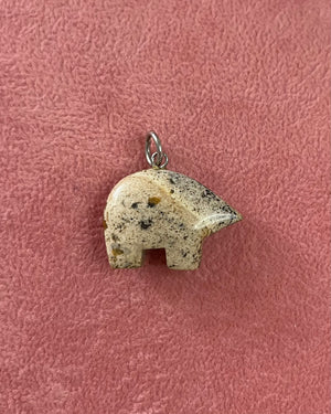 Neolithic Bear Stone Charm Neolithic Bear Stone Charm