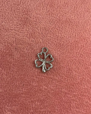 Four-Leaf Clover Silver Charm Four-Leaf Clover Silver Charm