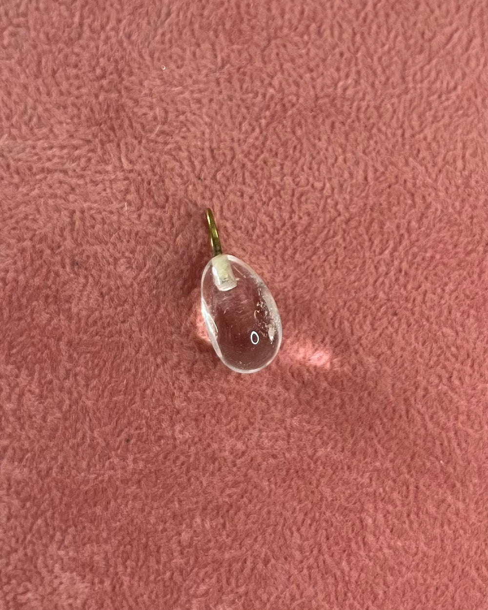 Clear Cylinder Charm