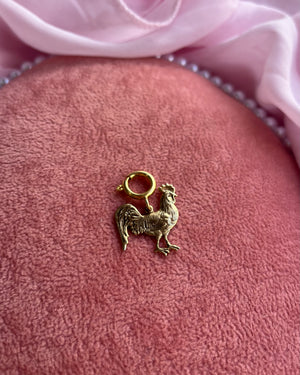 Gold Rooster Charm Gold Rooster Charm