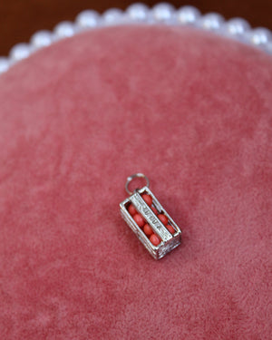 Florida Silver and Orange Charm Florida Silver and Orange Charm