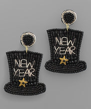 Load image into Gallery viewer, NEW YEAR BEADED EARRINGS - The Lovely Sun
