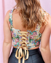 Load image into Gallery viewer, HAISLEY TAUPE CORSET TANK
