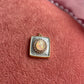 Blue Rectangle With Oval Center Charm