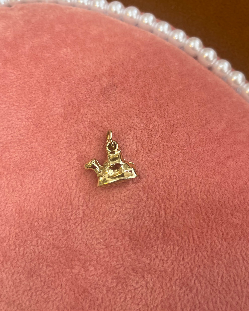 Camel Gold Charm