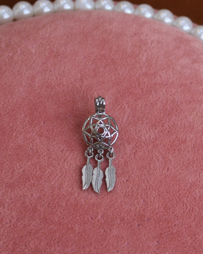 Dreamcatcher Silver Charm
