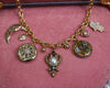 Miss Royal Gold Vintage Charm Necklace