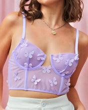 Load image into Gallery viewer, LILAC FESTIVAL FAIRY BUTTERFLY CORSET
