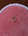 Gold Dainty Teardrop Charm