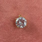 Large Circle Crystal Charm