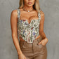 HAISLEY FLORAL CORSET TANK