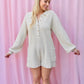 MAPLE BUTTON-UP LONGSLEEVE SWEATER KNIT ROMPER