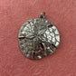 Large Sand Dollar Silver Charm