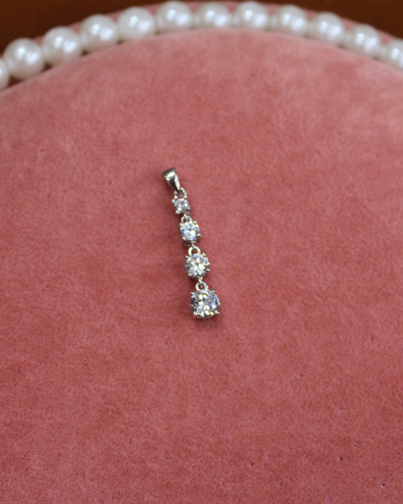 4 Crystal Dangle Charm