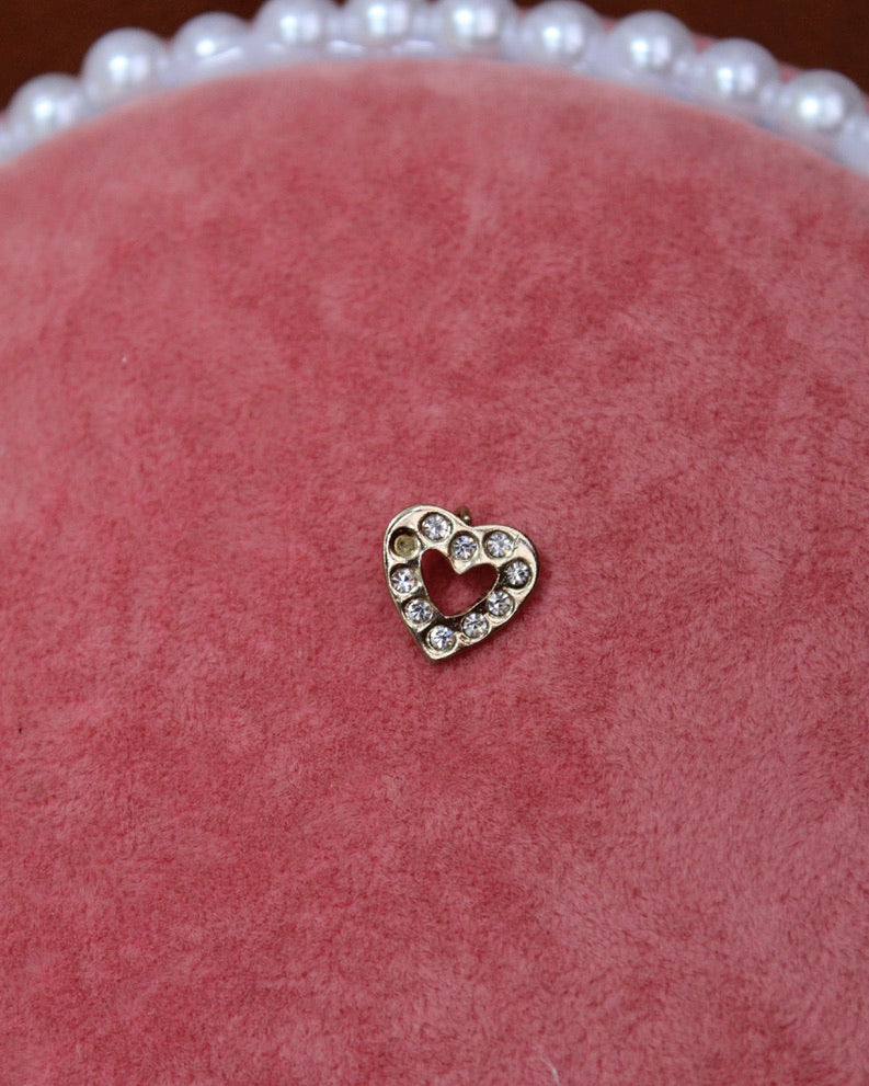 Crystal Heart Charm