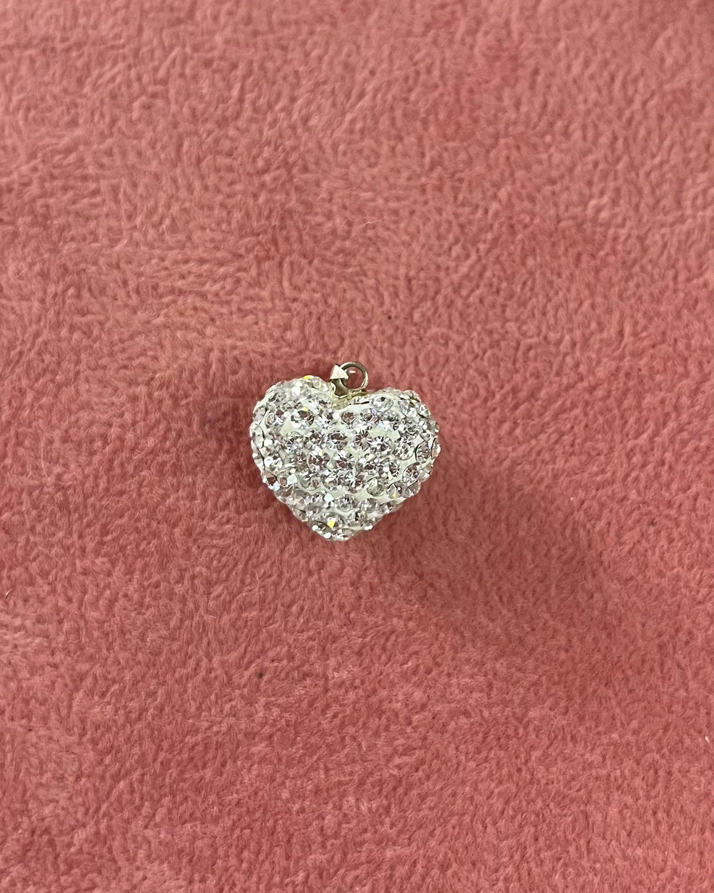 Crystal Heart Charm