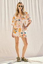Load image into Gallery viewer, BODHI BOHO AESTHETIC BUTTON-DOWN TOP
