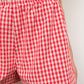 POPPY PLAID RED BOXER SHORTS