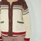 CHOCOLATE COWGIRL SWEATER ZIP UP